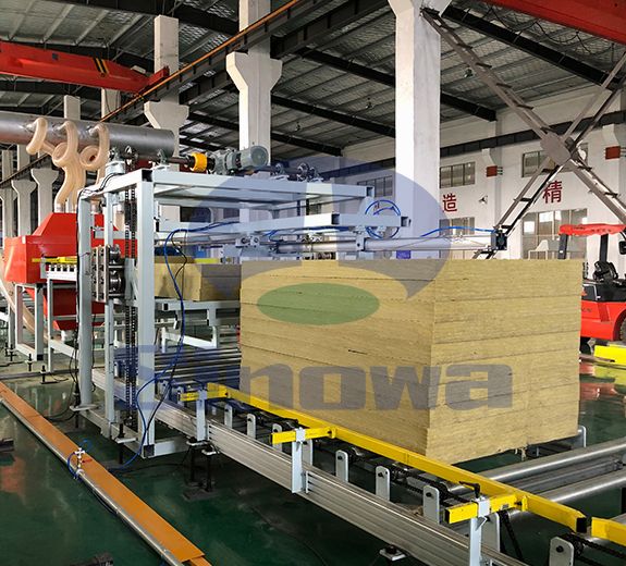 Edge Sealing Rock Wool Color Steel Sandwich Panel Line,Sinowa