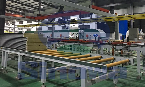 Mineral Wool Sandwich Panel Making Machine